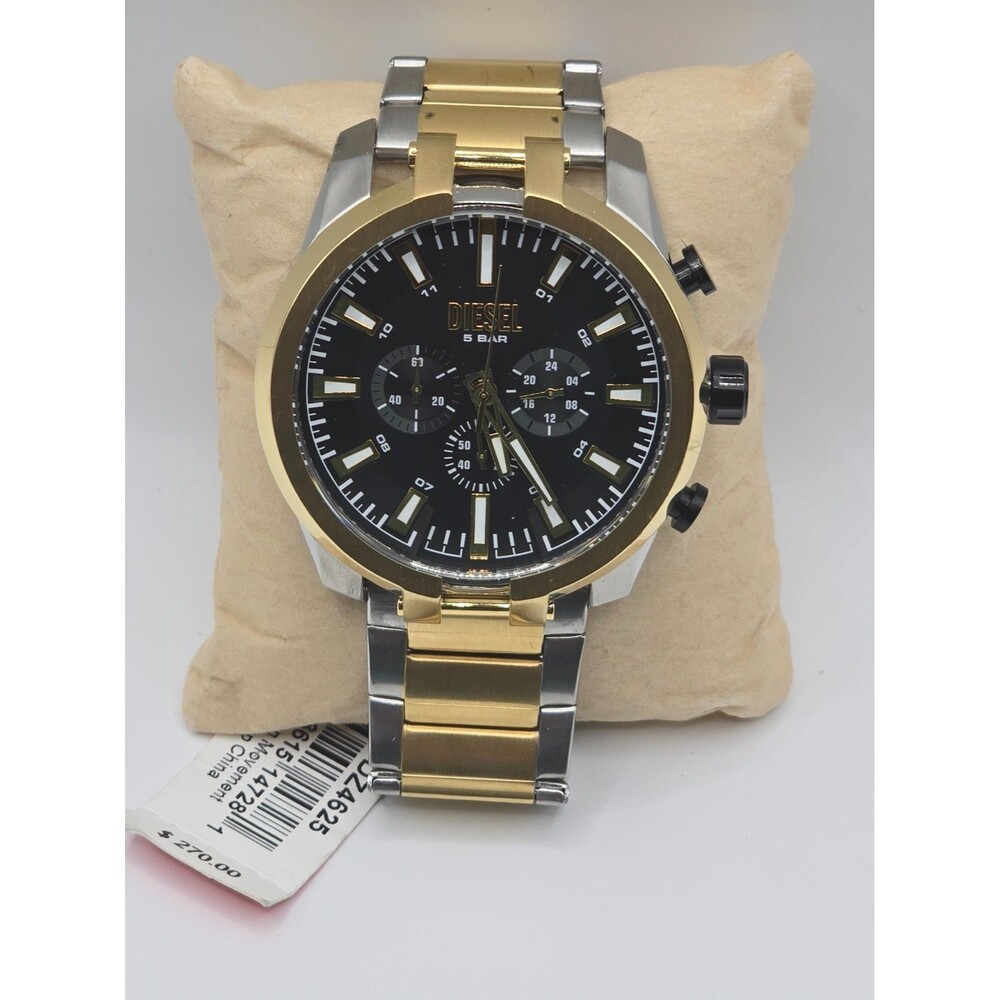 Diesel Split Men's Two-Tone Chronograph Watch DZ4625 51mm